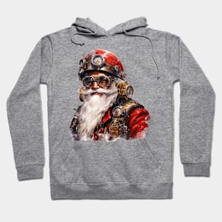 Steampunk Christmas Santa Hoodie